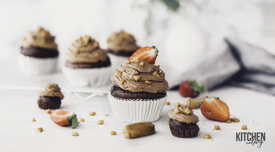 Kitchen-Calling Schoko-Karamell Cupcakes